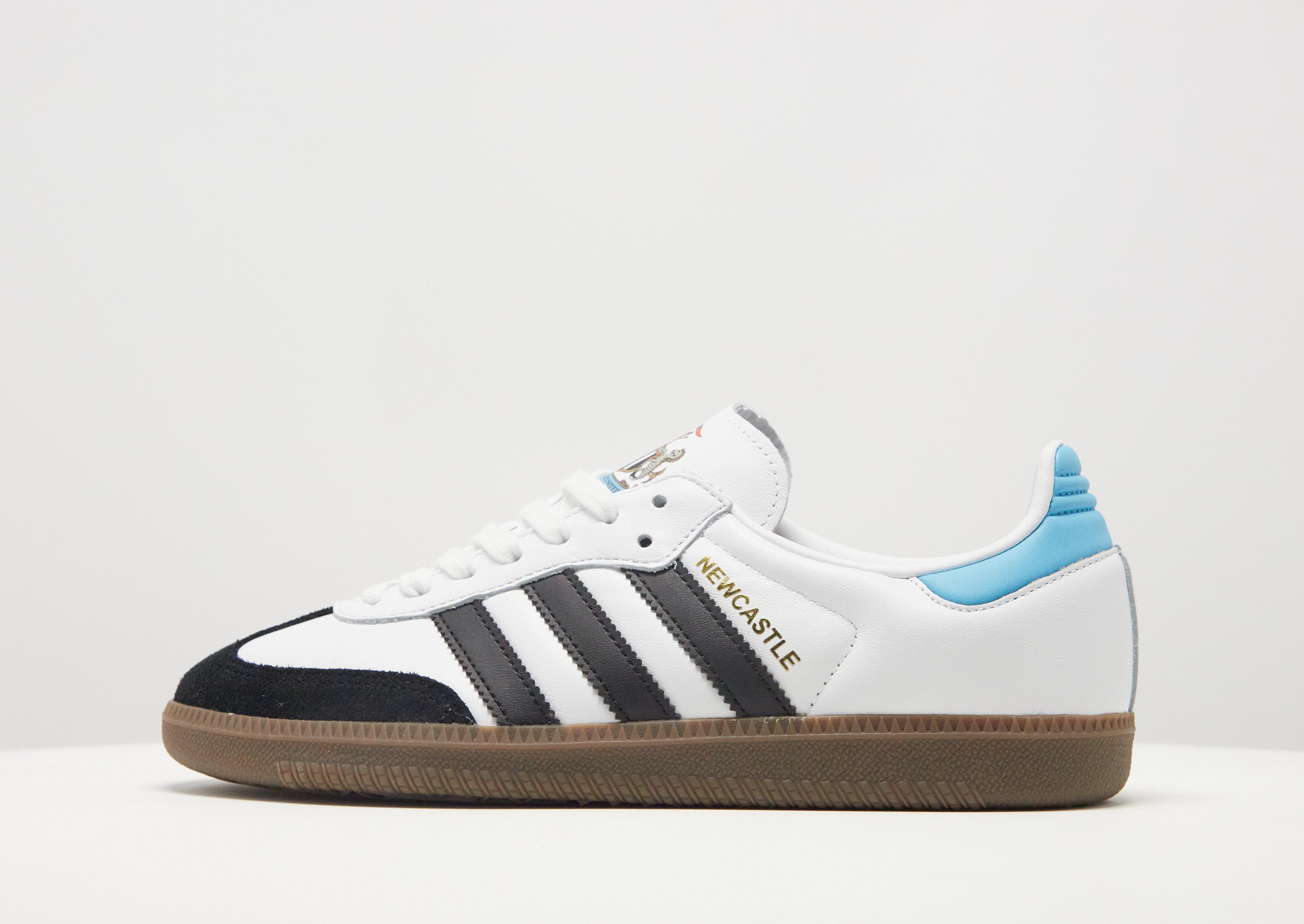 White adidas Samba Newcastle United FC - JD Sports Singapore