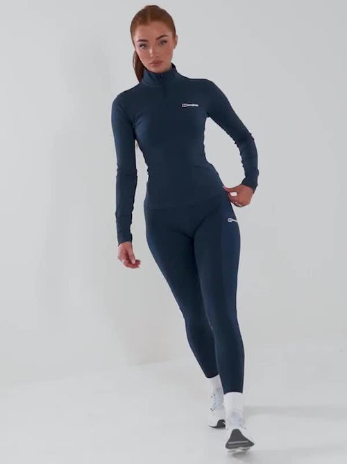 Tech Marl 1/4 Zip Top
