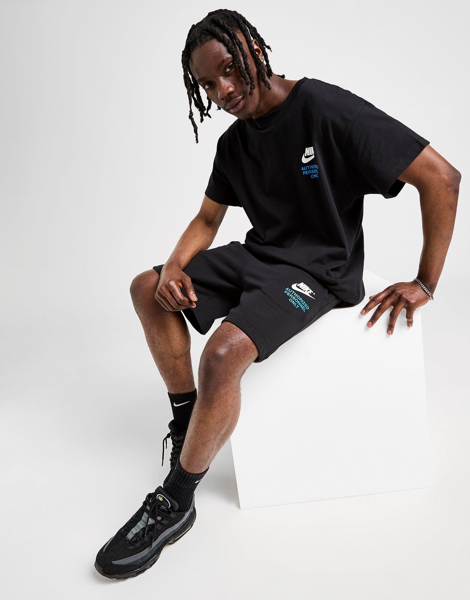 Black Nike Authorised Shorts - JD Sports Singapore