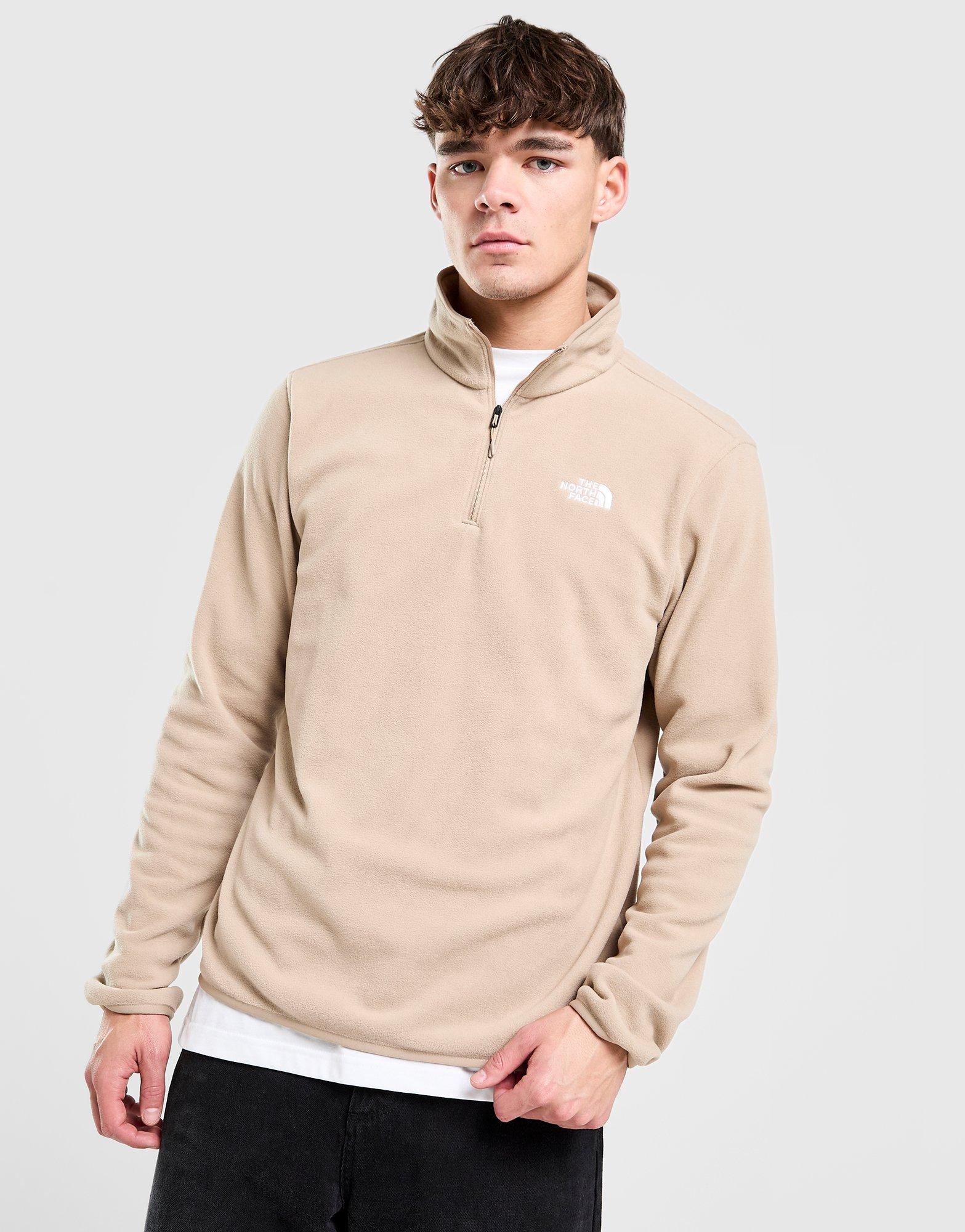 Brown The North Face M Glacier Fleece 1/4 Zip Jacket - JD Sports Brown The North Face M Glacier Fleece 1/4 Zip Jacket - JD Sports
