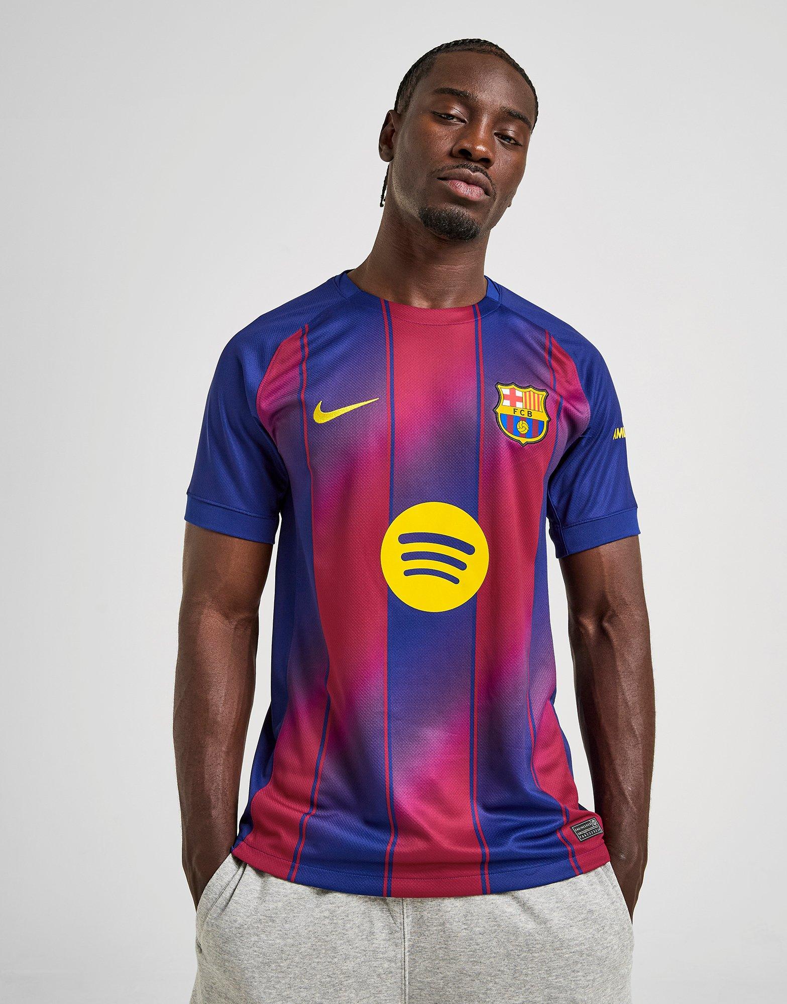 Black Nike FC Barcelona 2025/26 Stadium Home - JD Sports Singapore