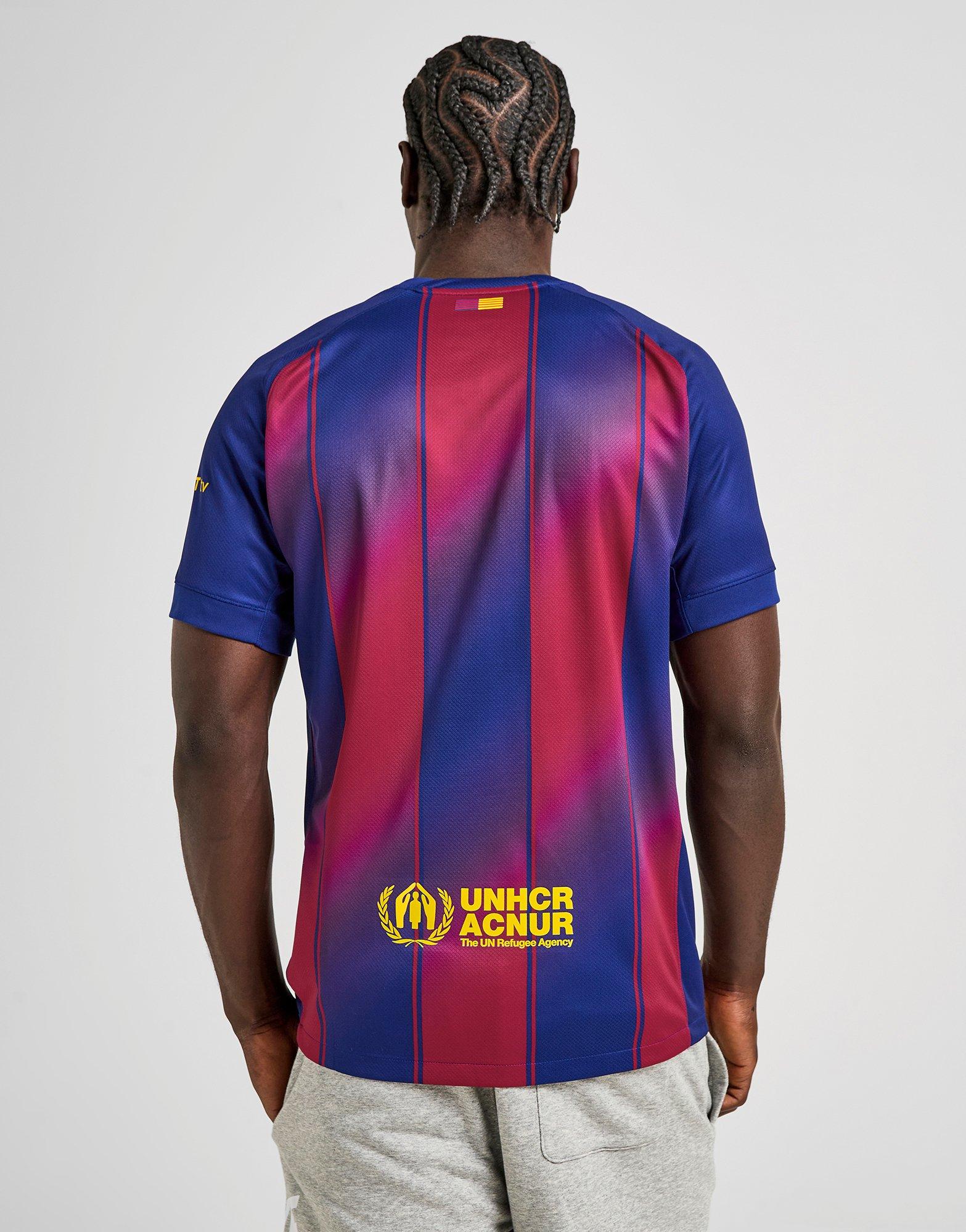 Black Nike FC Barcelona 2025/26 Stadium Home - JD Sports Singapore