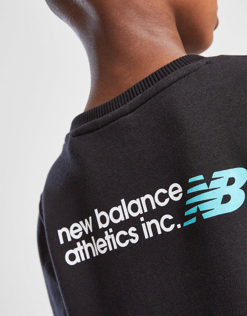Linear Logo Crew Tracksuit Children