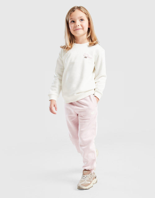 Girls' Bubble Graphic Crew Tracksuit Children