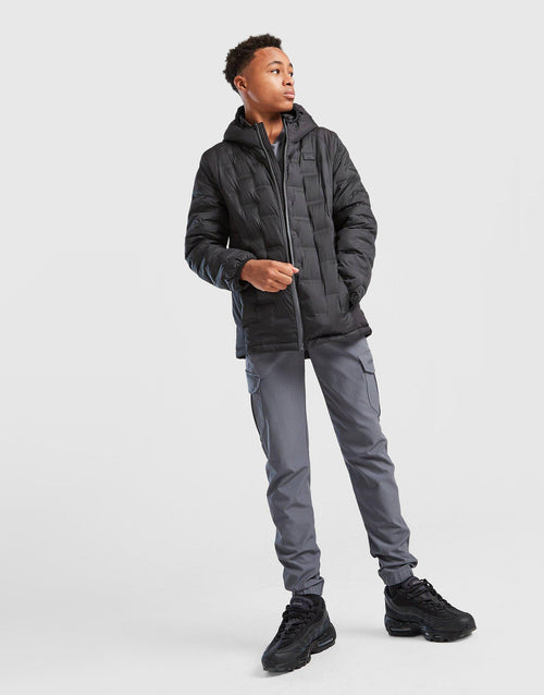 High Shine Baffle Jacket Junior's