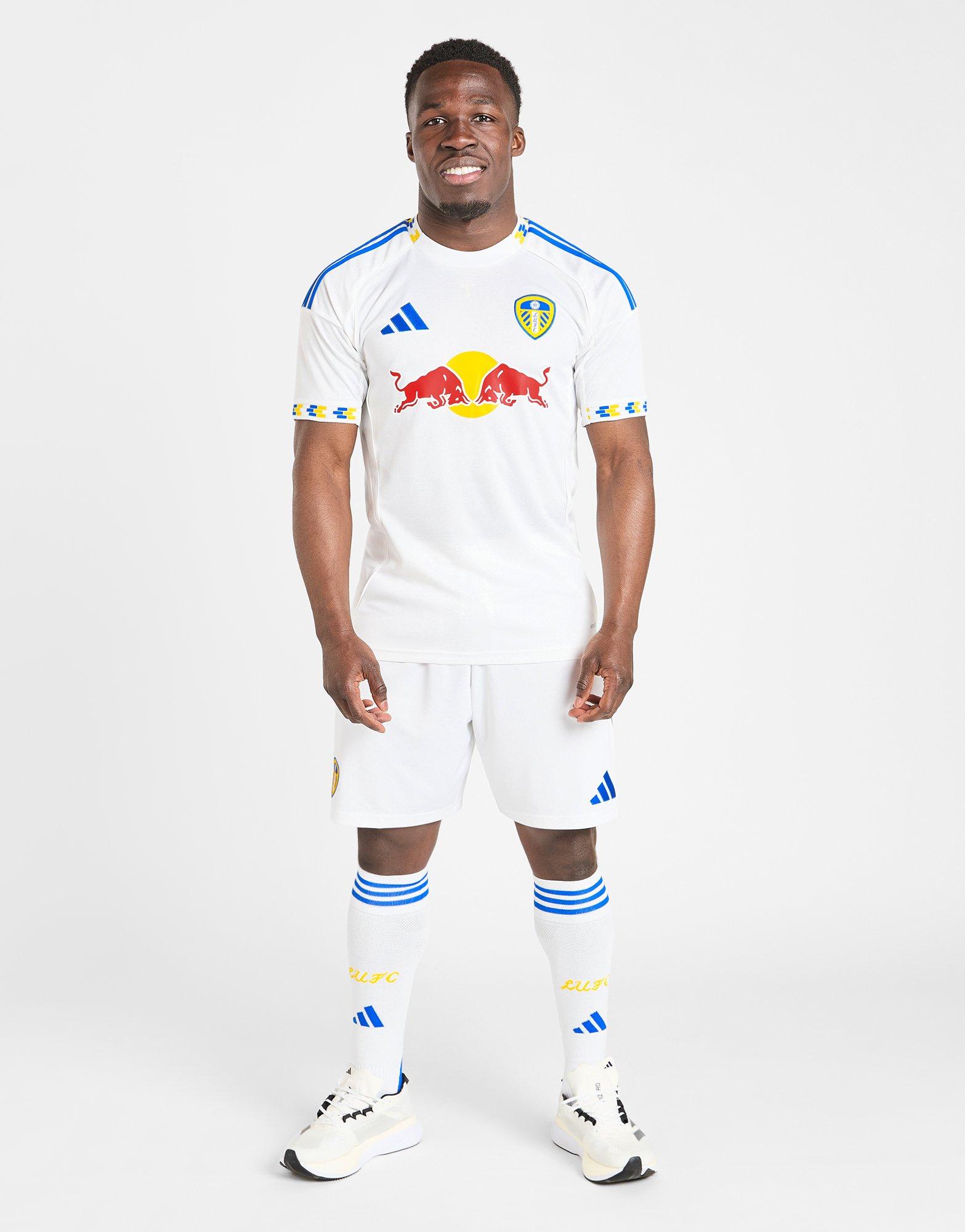 White adidas Leeds United FC 2025/26 Home Shirt - JD Sports Singapore