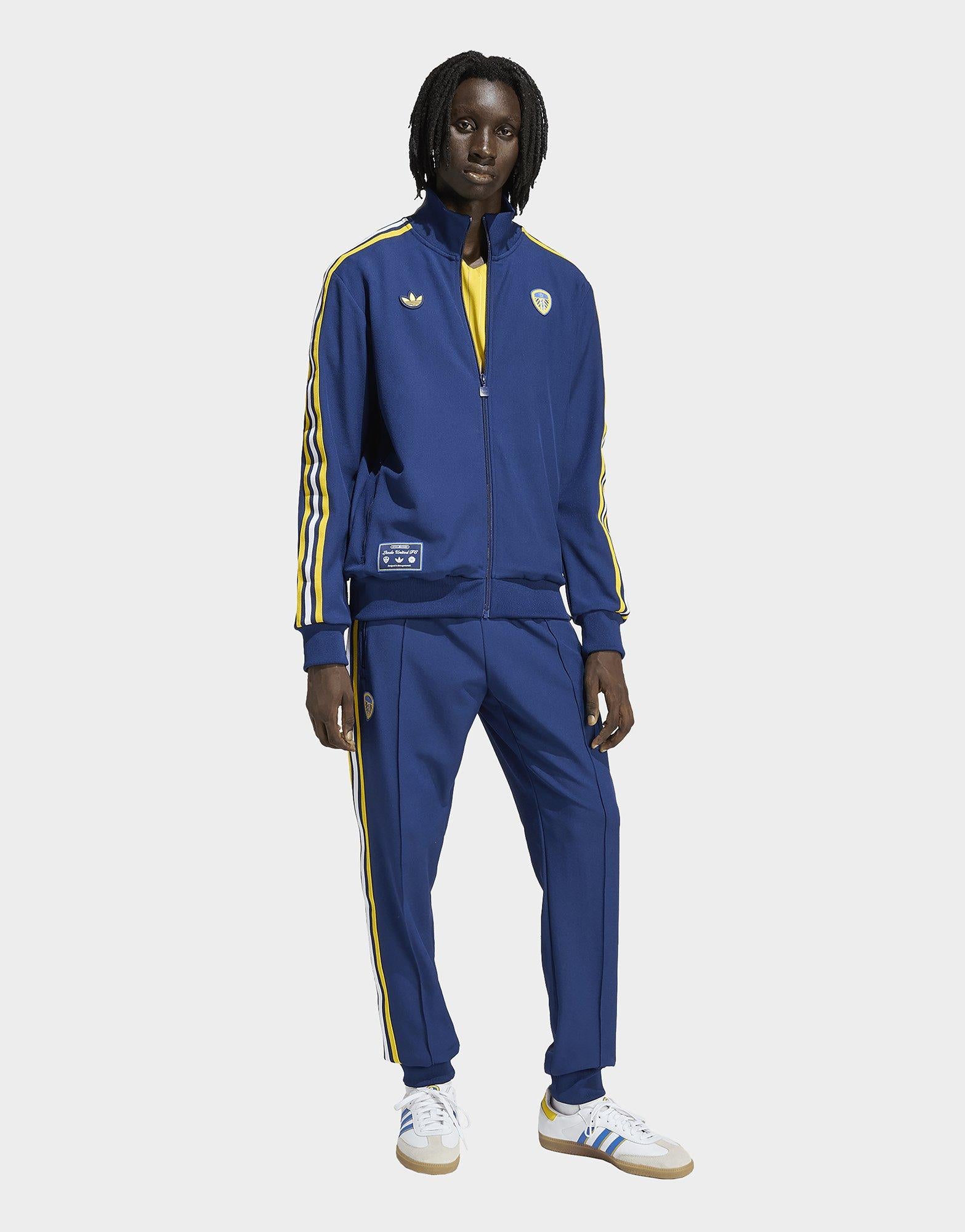 Blue adidas Leeds United FC Icon Track Top - JD Sports Singapore