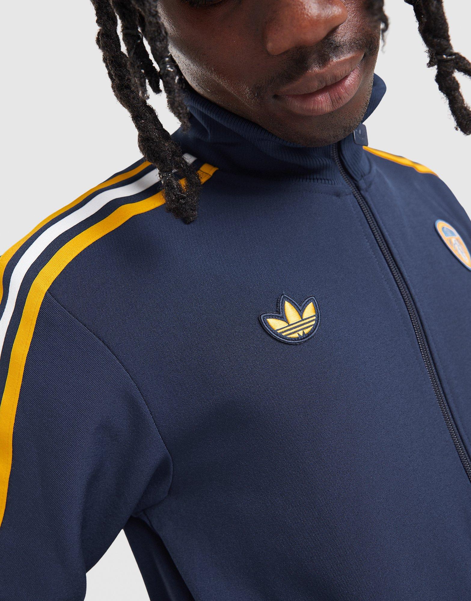 Blue adidas Leeds United FC Icon Track Top - JD Sports Singapore