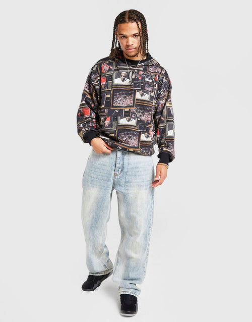 All Over Print Graphic Hoodie