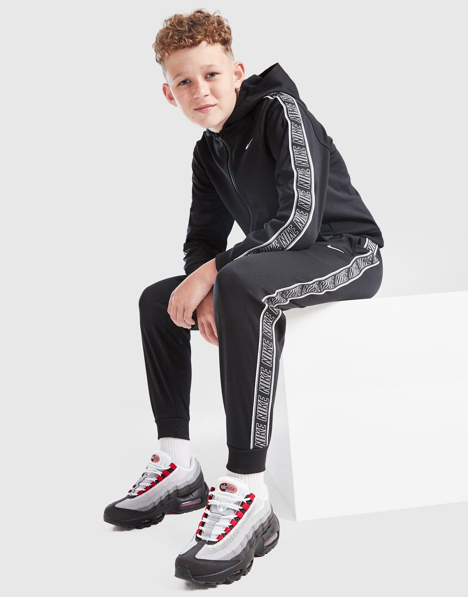 Tape Poly Track Pants Junior