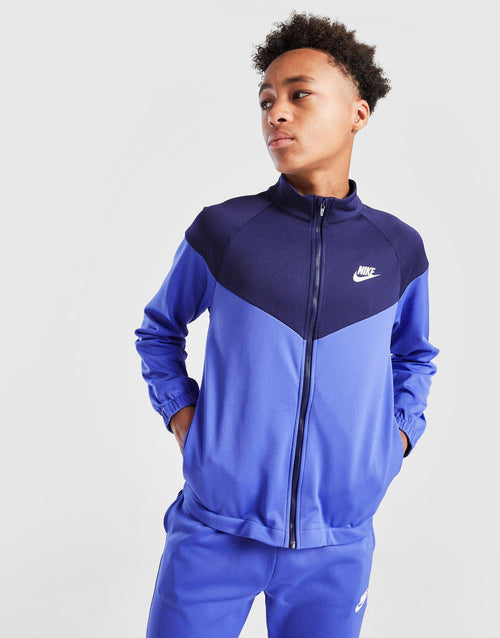 Poly Chevron Tracksuit Junior