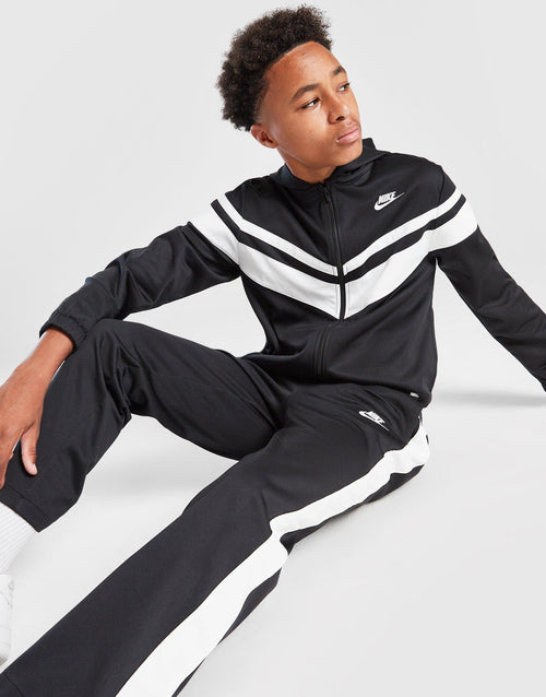 Mixed Full Zip Tracksuit Junior's