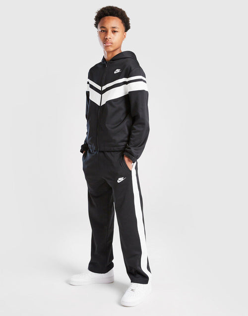 Mixed Full Zip Tracksuit Junior's