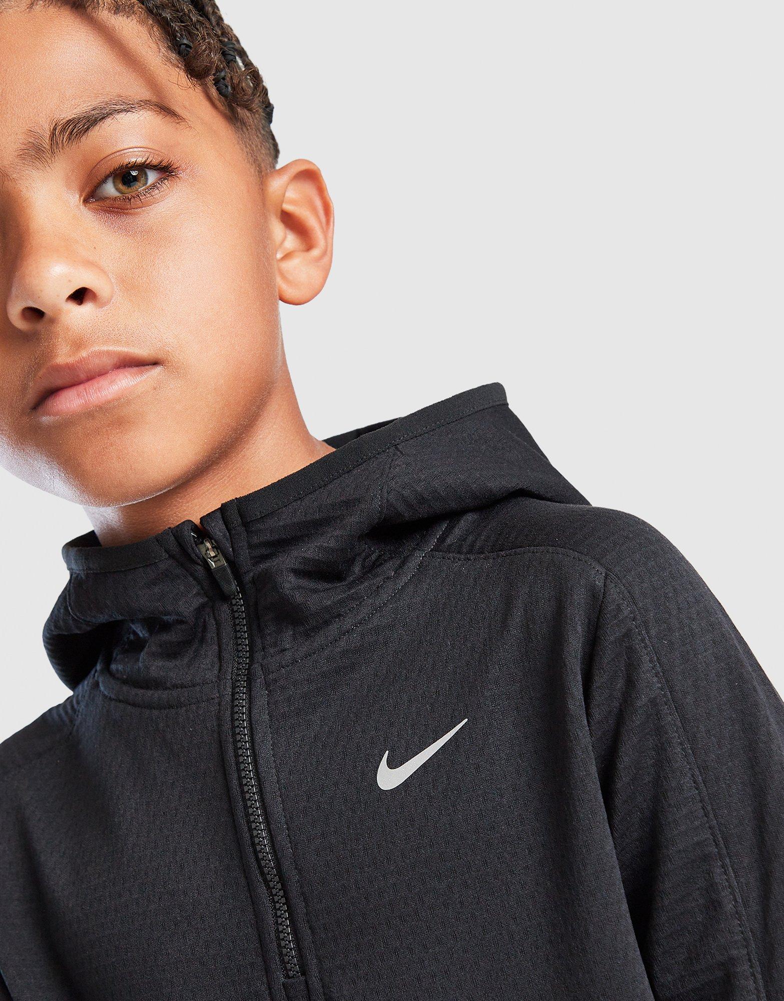 black nike hoodie junior
