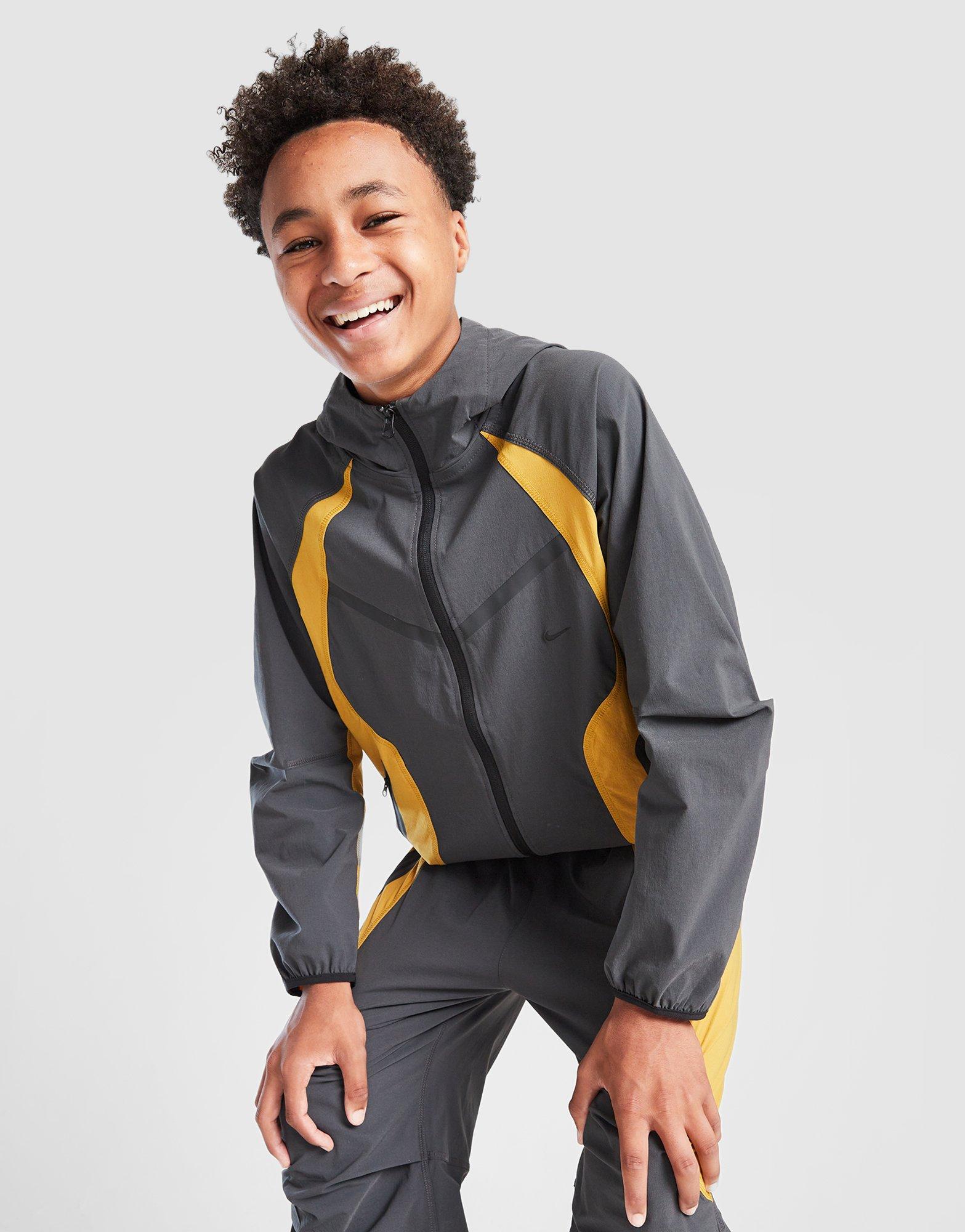 Tech Woven Full Zip Colour Block Jacket Junior