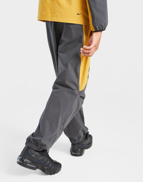 Tech Colour Block Woven Track Pants Junior