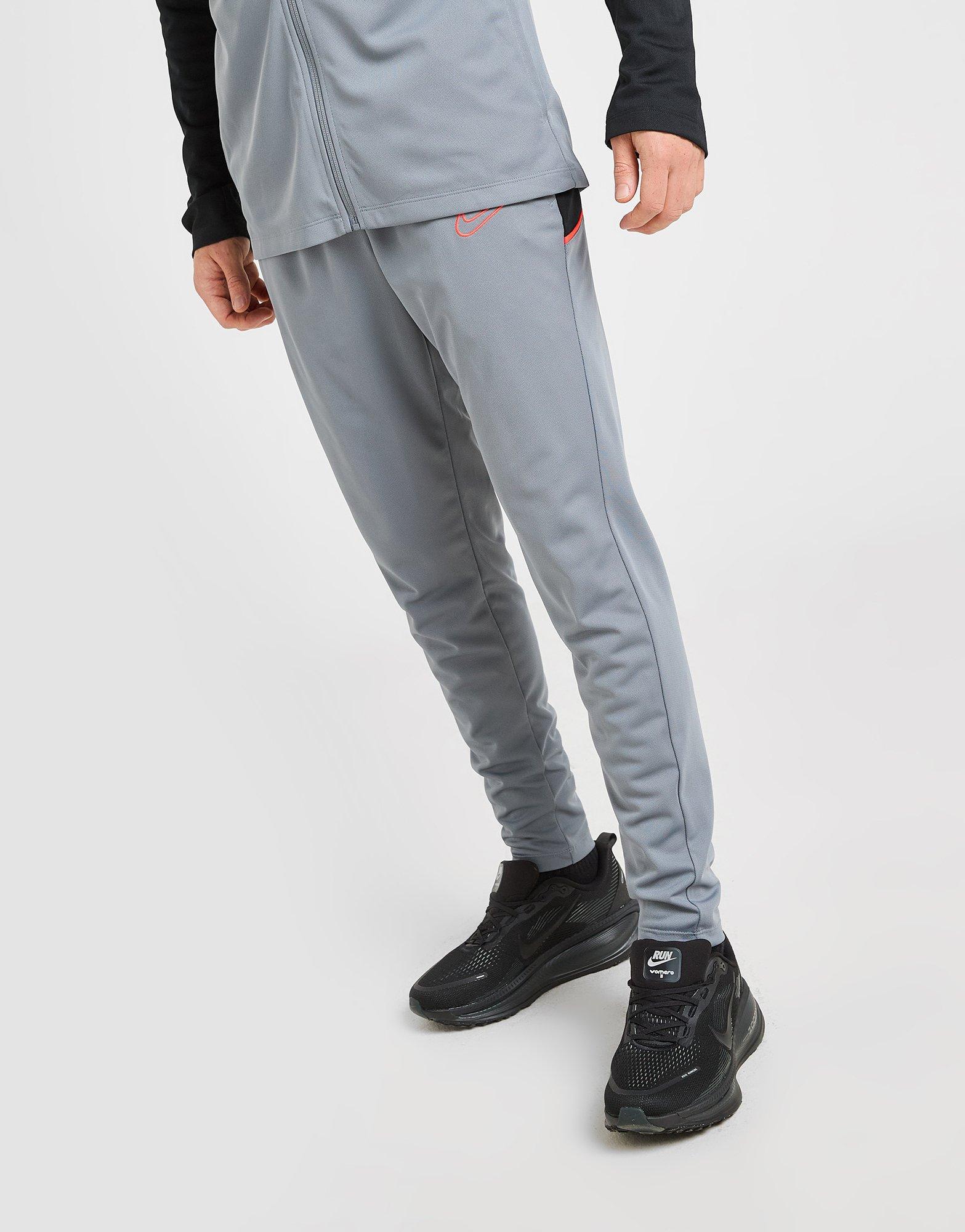grey nike academy tracksuit