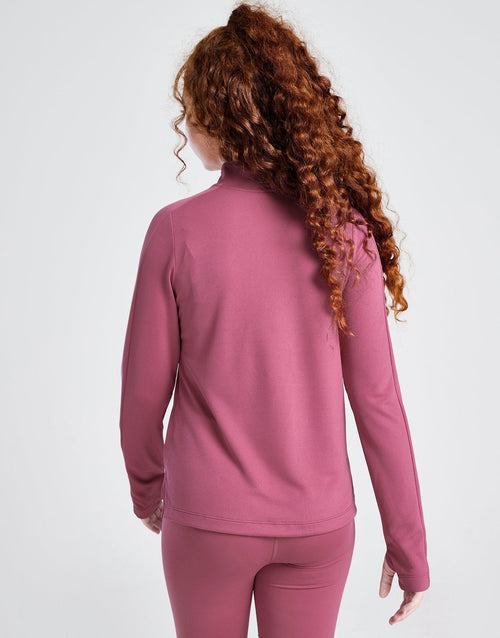 Girls' Dri-FIT Long Sleeve 1/2 Zip Top Junior