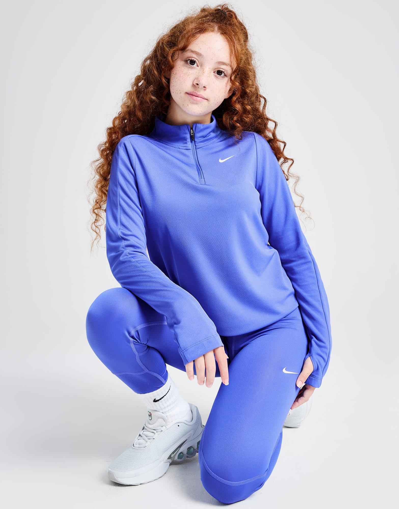 Dri-FIT Long Sleeve 1/2 Zip Top Junior's