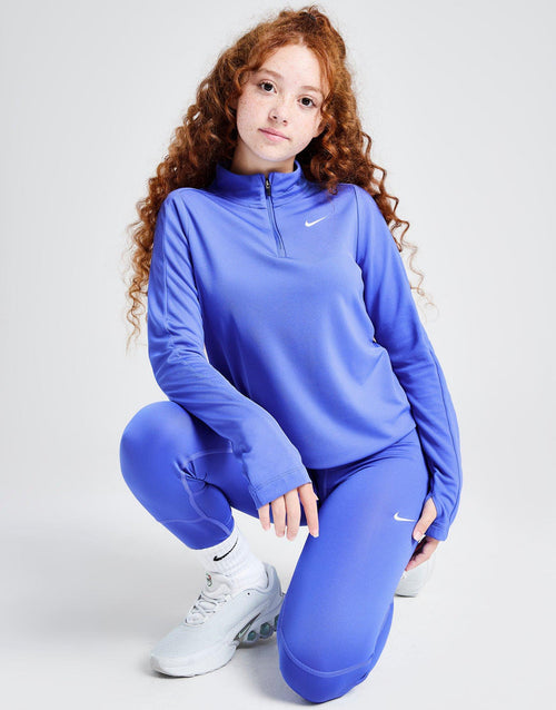 Dri-FIT Long Sleeve 1/2 Zip Top Junior's