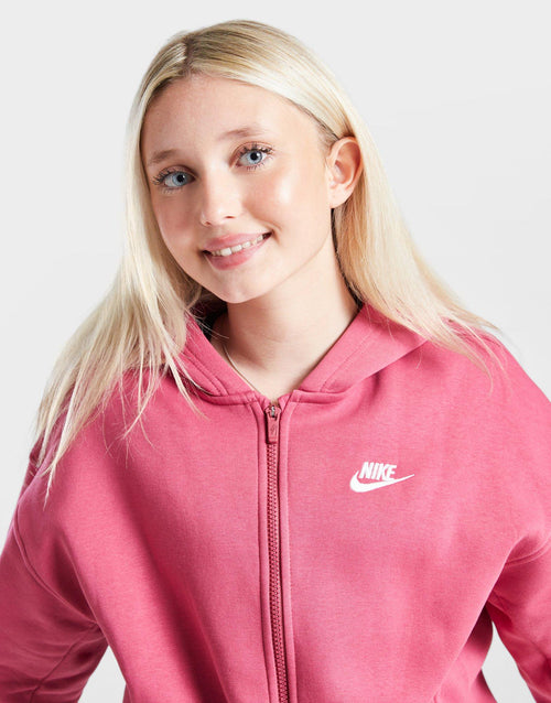 Club Fleece Full Zip Hoodie Junior's