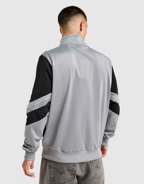 Diamond Colour Block Track Top