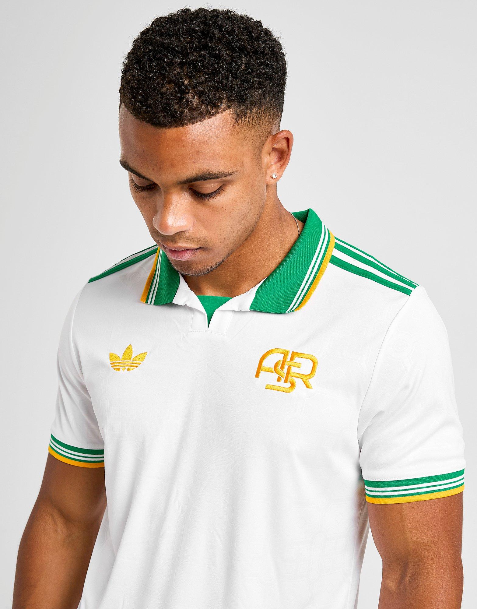 White adidas AS Roma 2025/26 Third Shirt - JD Sports Singapore