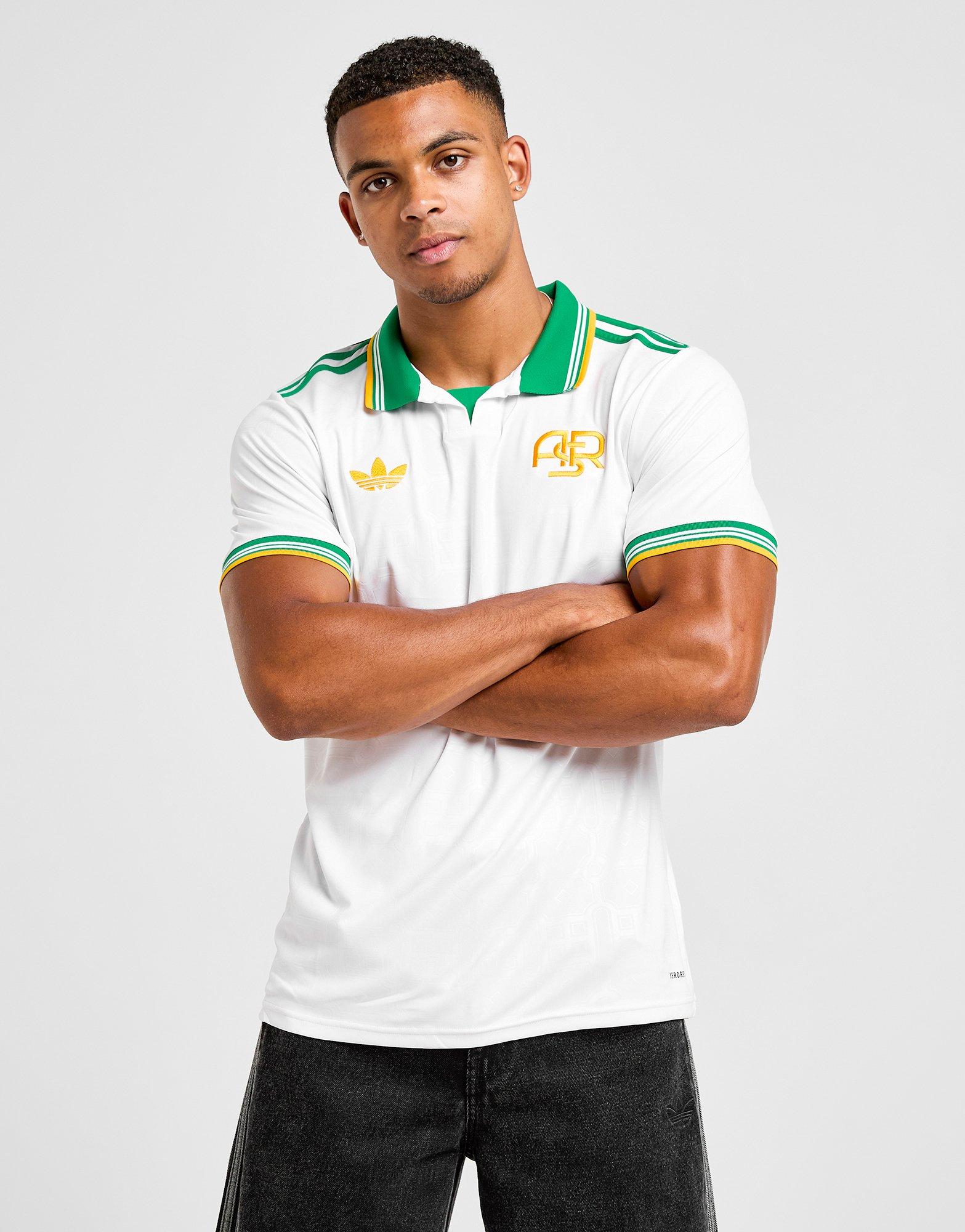 White adidas AS Roma 2025/26 Third Shirt - JD Sports Singapore