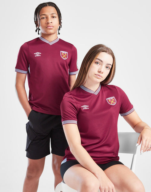 West Ham United FC 2025/26 Home Shirt Junior