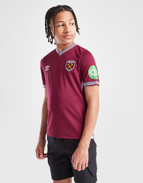 West Ham United FC 2025/26 Home Shirt Junior