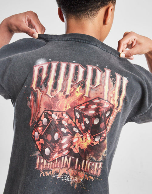 Fire Dice T-Shirt Junior's