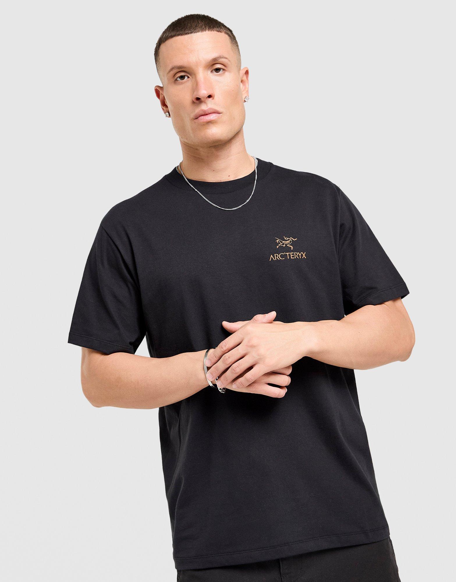 Black Arcteryx Kragg SL Cotton Bird Word Shirt SS - JD Sports