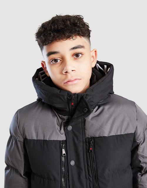 Raffino Colour Block Parka Jacket Junior's