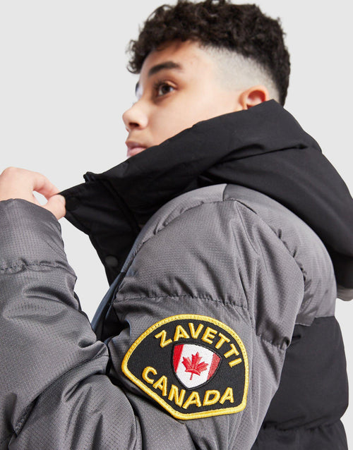 Raffino Colour Block Parka Jacket Junior's