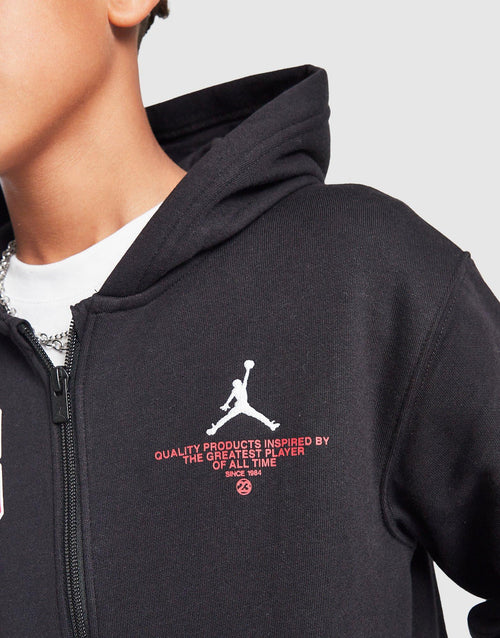 Full Zip Graphic Hoodie Junior
