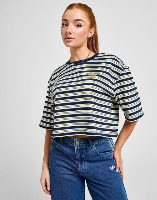 Stripe Crop T-Shirt