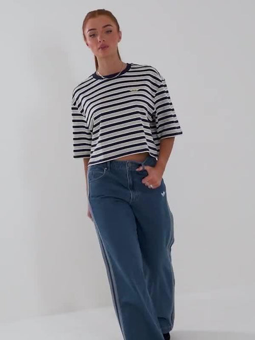Stripe Crop T-Shirt