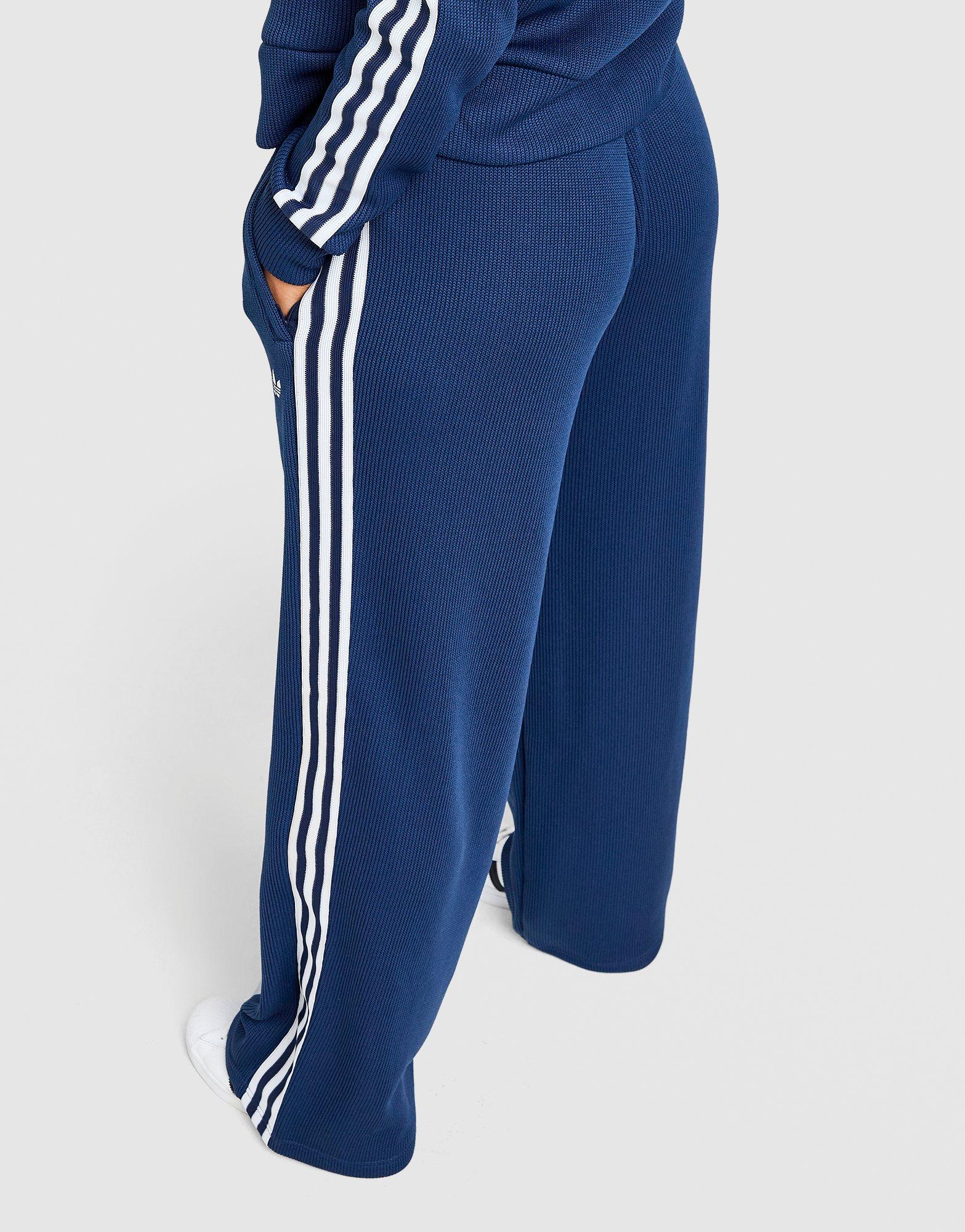 Blue adidas Firebird Knit Track Pants - JD Sports Singapore