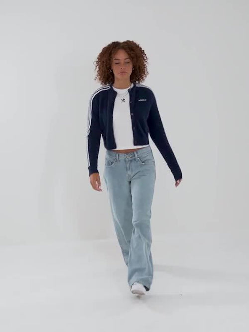 3-Stripes Knit Cardigan
