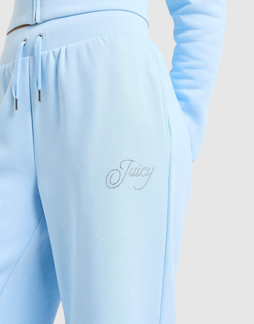 Script Fleece Track Pants