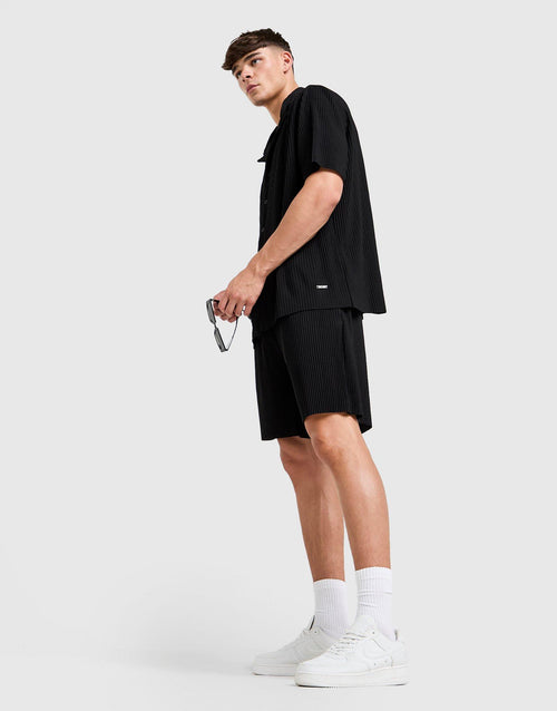 Pleated Shorts
