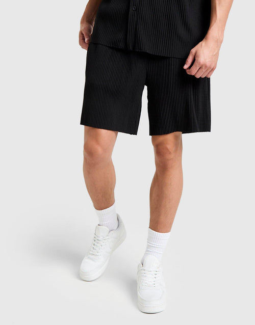 Pleated Shorts