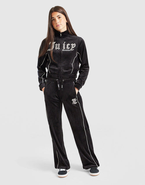 Girls' Panel Tracksuit Junior