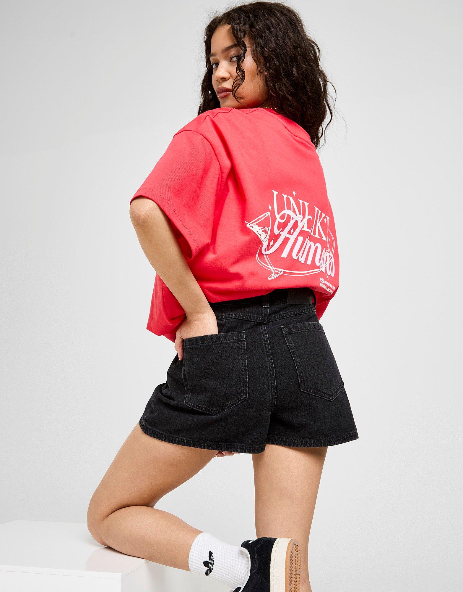 High-Rise Mom Shorts