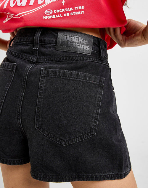 High-Rise Mom Shorts