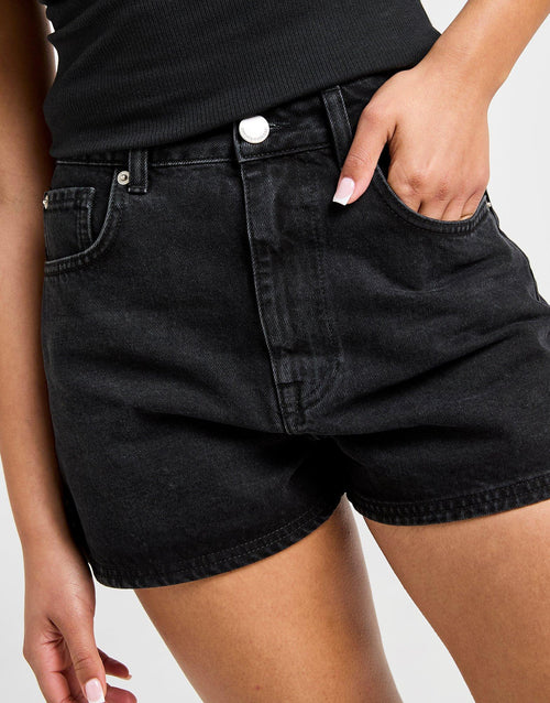 High-Rise Mom Shorts