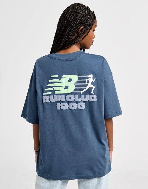 Run Club Graphic Boyfriend T-Shirt