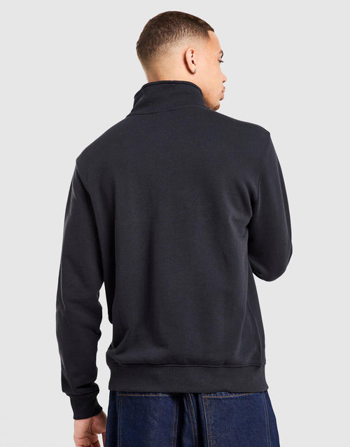 Left Chest Terry 1/2 Zip Sweatshirt