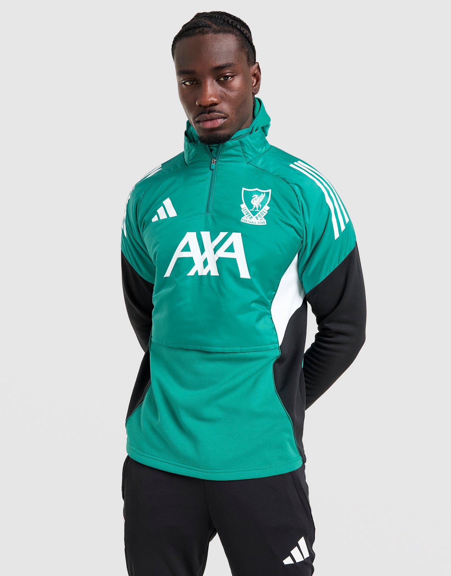 Green adidas Liverpool FC European Winterized Training Top - JD