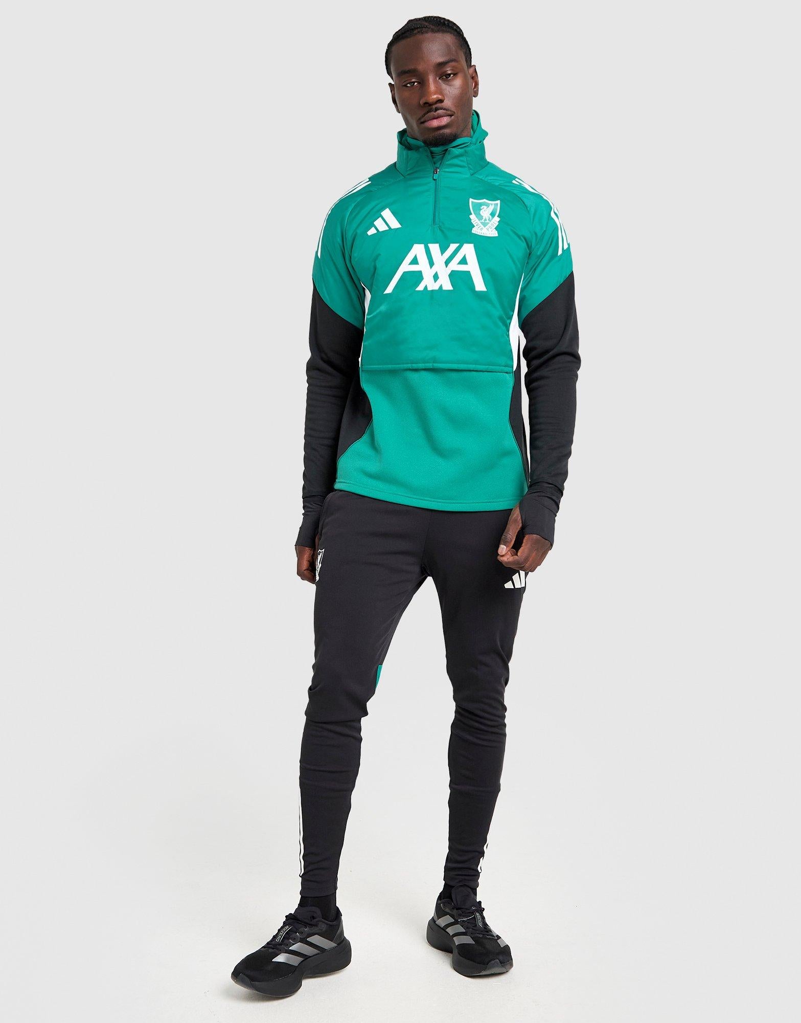 Green adidas Liverpool FC European Winterized Training Top - JD